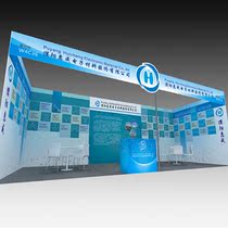 Beijing standard booth design Beijing special decoration decoration layout Beijing standard exhibition decoration Beijing booth production exhibition