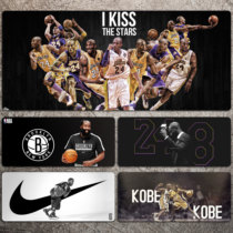 NBA Mouse Pad Mega Lock Side Lake Man Rocket Warriors James CobiCurry Basketball Perimeter Table Mat