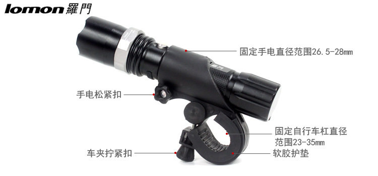 Eclairage pour vélo - phare - Ref 2397991 Image 12