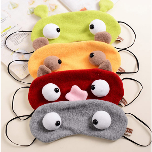 Cute and weird eye cover girls cover sleep special sleep, relieve eye fatigue cartoon plush winter