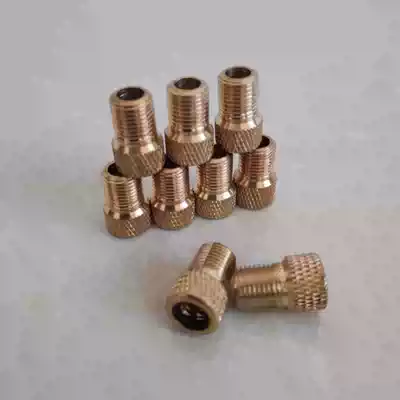 Mountain road bike air nozzle conversion cap French mouth to American mouth conversion head French mouth to American mouth to English mouth