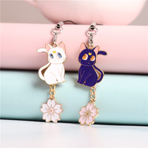 Beauty Less Female Warrior Cat Luna Mobile Phone Pendant Rope Pendant Men Schoolgirl Couples Adornment Gifts Super Cute