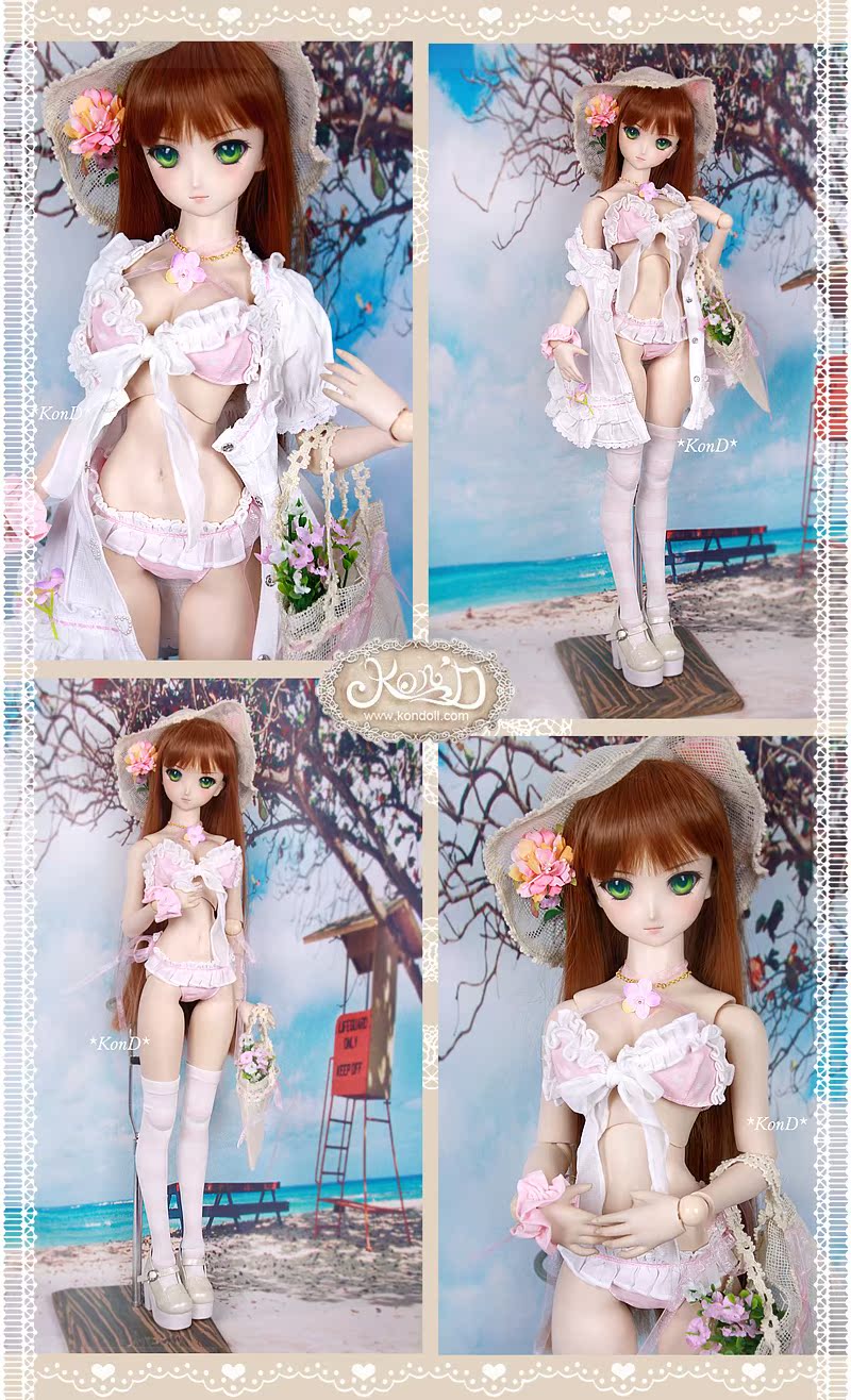 *Kon’D*MDD S/M/L胸 オビツ48，50兼用対応　花嫁さん-白 Kon\u0027D*MDD S⁄M⁄L胸 オビツ48，50兼用対応 ドレス 魔女の
