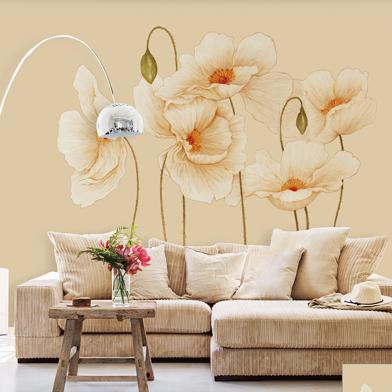 Grammy wallpaper ODM simple style imported wallpaper wallpaper environmental protection safety fabric wallpaper