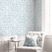 Grammy wallpaper imported from the United States pure paper material bedroom wallpaper simple style Brussels 162111