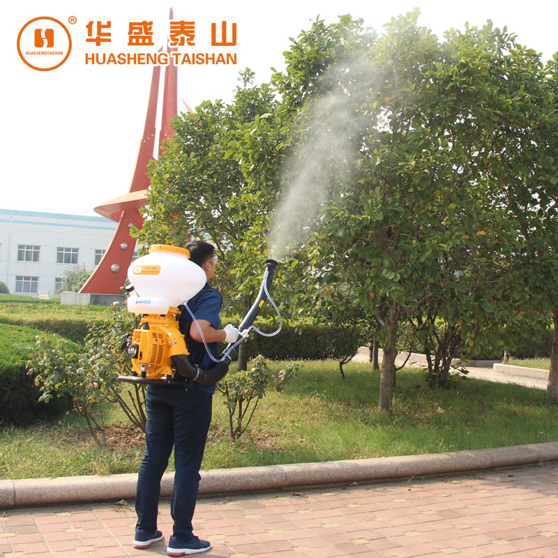 Shandong Huasheng Taishan 3WF-3A fertilization sprayer agricultural knapsack sprayer duster spraying fertilizer