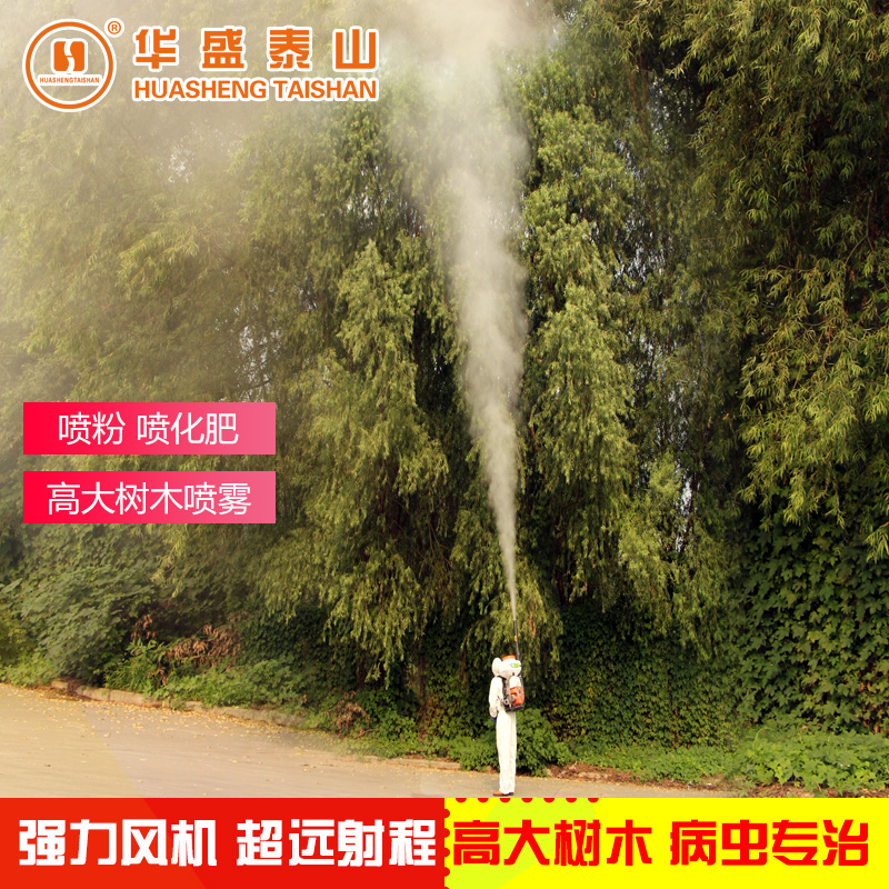 Shandong Huasheng duster sprayer 3WF-20A eucalyptus duster spraying chemical fertilizer betel nut rubber high tree spray