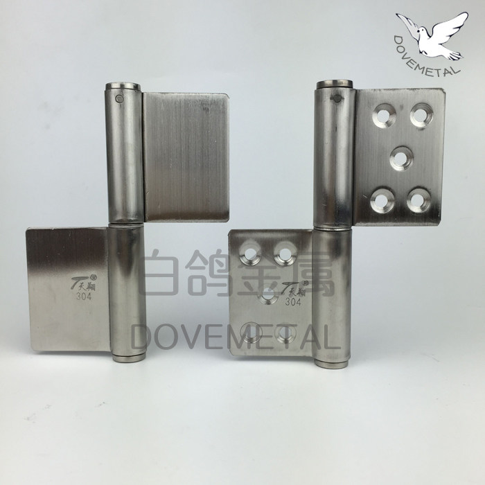 Sky Hoverboard 5 Inch Welded Flag-Shaped Hinge Fire Gate Flag Type Door Hinged Detached Door Axle Iron Door Hinge Stainless Steel