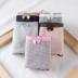 3-gói đồ lót cotton Nhật Bản dành cho phụ nữ giữa eo liền mạch cỡ lớn 100% cotton đáy quần sịp thoáng khí cho phụ nữ - Eo cao