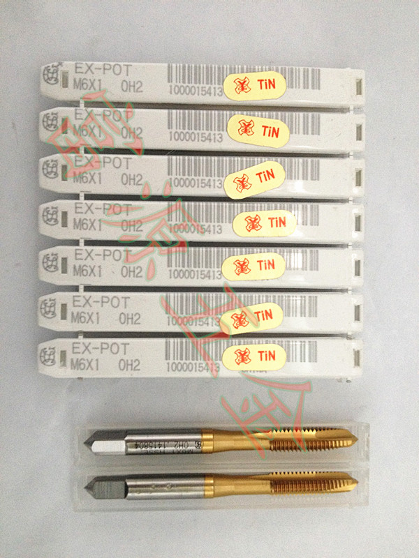 Taiwan TOSG TIN-EX-POT plated titanium first end screw M4X0 M4X0 7M4 5X0 75M5X0 8M6X1 8M6X1