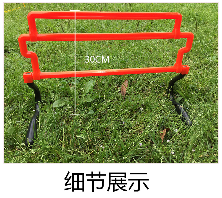 Rào cản nhỏ bóng đá lắp ráp thiết bị đào tạo vượt rào Thiết bị bóng rổ vượt rào cản bóng đá mẫu giáo - Thiết bị thể thao điền kinh cây xà đơn