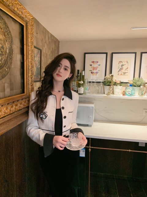 Hollinna High-End Short Jacket in Chanel Style for Women, Autumn and Winter 2025 New Trendy and Beautiful Petite Autumn Outfit