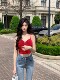 Hollinna Spicy Girl Camisole Tube Top for Women, Summer 2025 New Style, Enhances Bust, Cinches Waist, Versatile, with Chest Pads, Can Be Worn Outside as a Tank Top