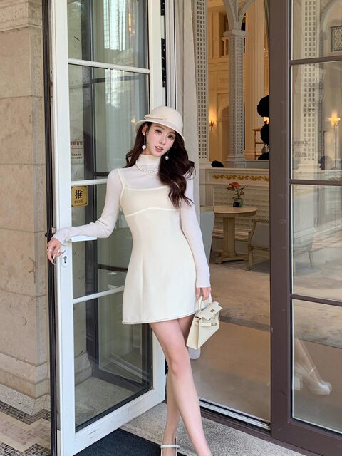 Hollinna 100% Wool Pullover Sweater for Women, Autumn and Winter 2025 New Style, Long-Sleeved Turtleneck Base Knitwear