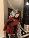Hollin Tweed Cape Coat for Women, Autumn and Winter 2025 New Design, High-End Mid-Length Woolen Coat
