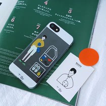 AndAnotherBarber Natalie original iPhone6x11pro transparent phone case couple gift