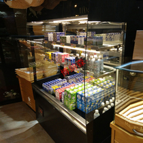 Cake Cabinet Wind Curtain Cabinet Sandwich Cabinet Open Refrigerated Display Cabinet Ice Cabinet Linen Spicy and Freshness Cabinet Sushi fruit