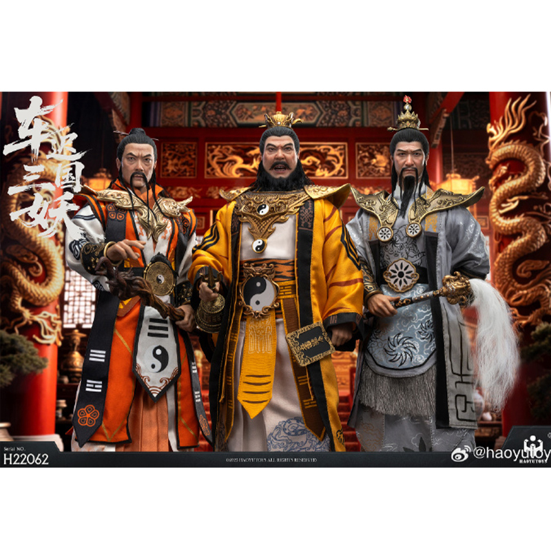 In Stock 1/6 Haoyutoys Chao Shi Guo San Yao (Tiger Power, Deer Power, Sheep Power) Big Fairy Action Figure