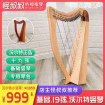 Small Harp 19-string Irish Kyle Qin diatonic scale semitone Leyard Walter niche instrument portable