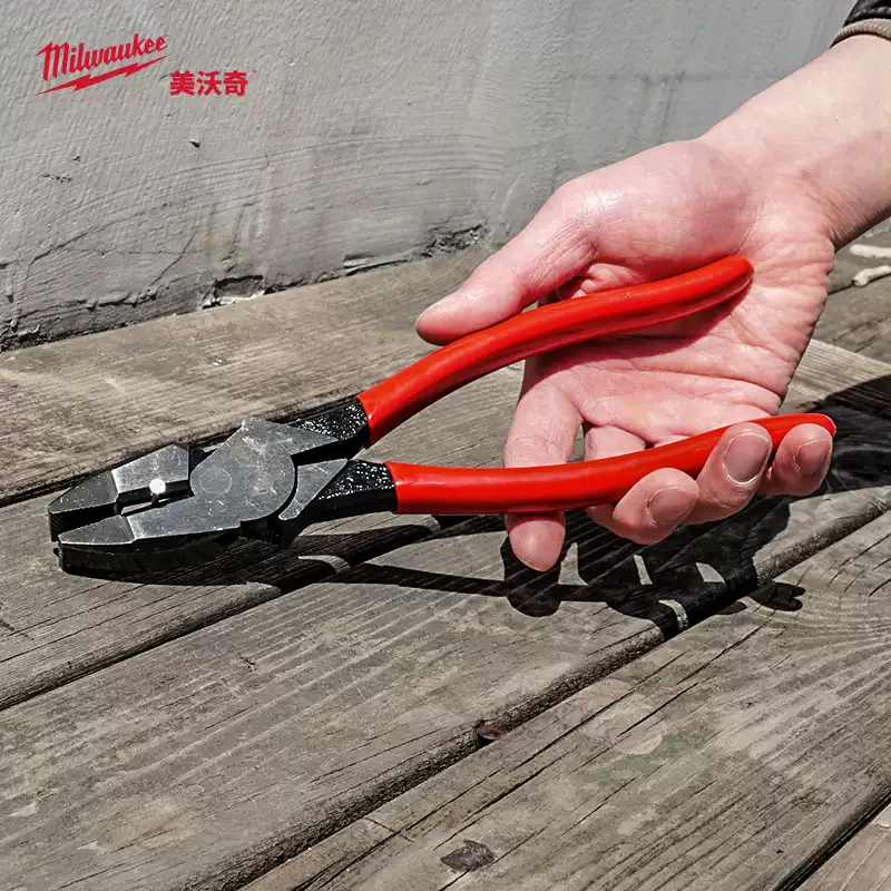 Milwaukee Milwaukee Imported Wire Pliers 9inch Industrial Grade High Hardness Labor-Saving Multi-Functional Pliers