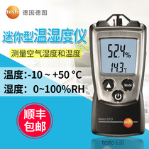 Testo testo 610 mini temperature and humidity meter Industrial high precision temperature and humidity meter with additional tickets