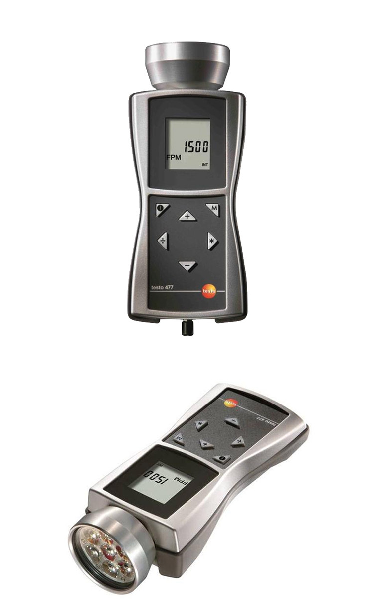 Testo 476 Handheld Strobe Testo477 Flash Tachometer Non-Contact Measurement Free Shipping