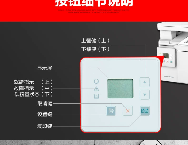 Máy in laser đen trắng HP / HP M132a máy quét bản sao MFP - Thiết bị & phụ kiện đa chức năng