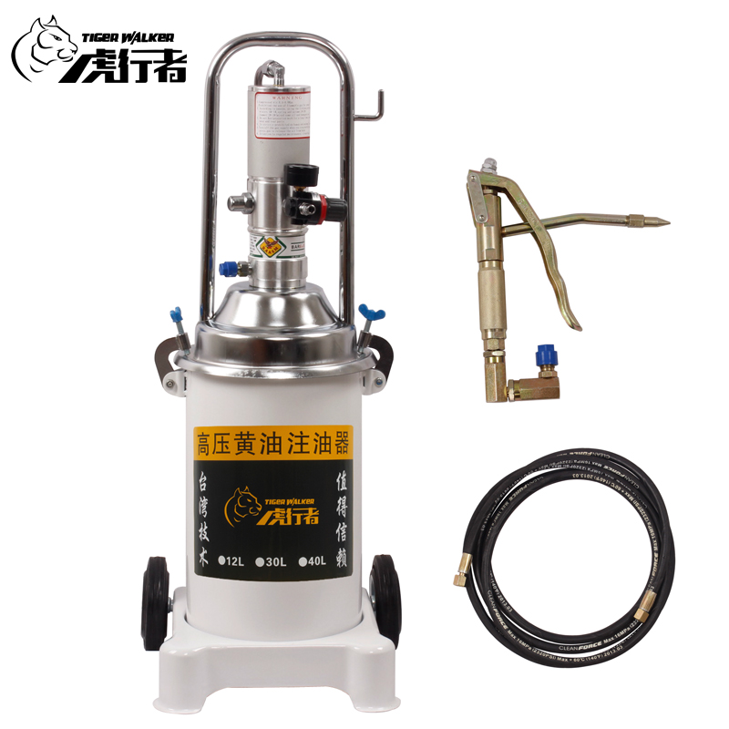 High pressure oiler 12L butter filling machine Pneumatic butter gun grease filling machine