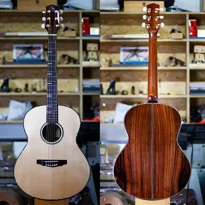 Handmade brand S SO-3G 3GC electric box upgrade Sun log guitar full veneer folk 40 41 inch