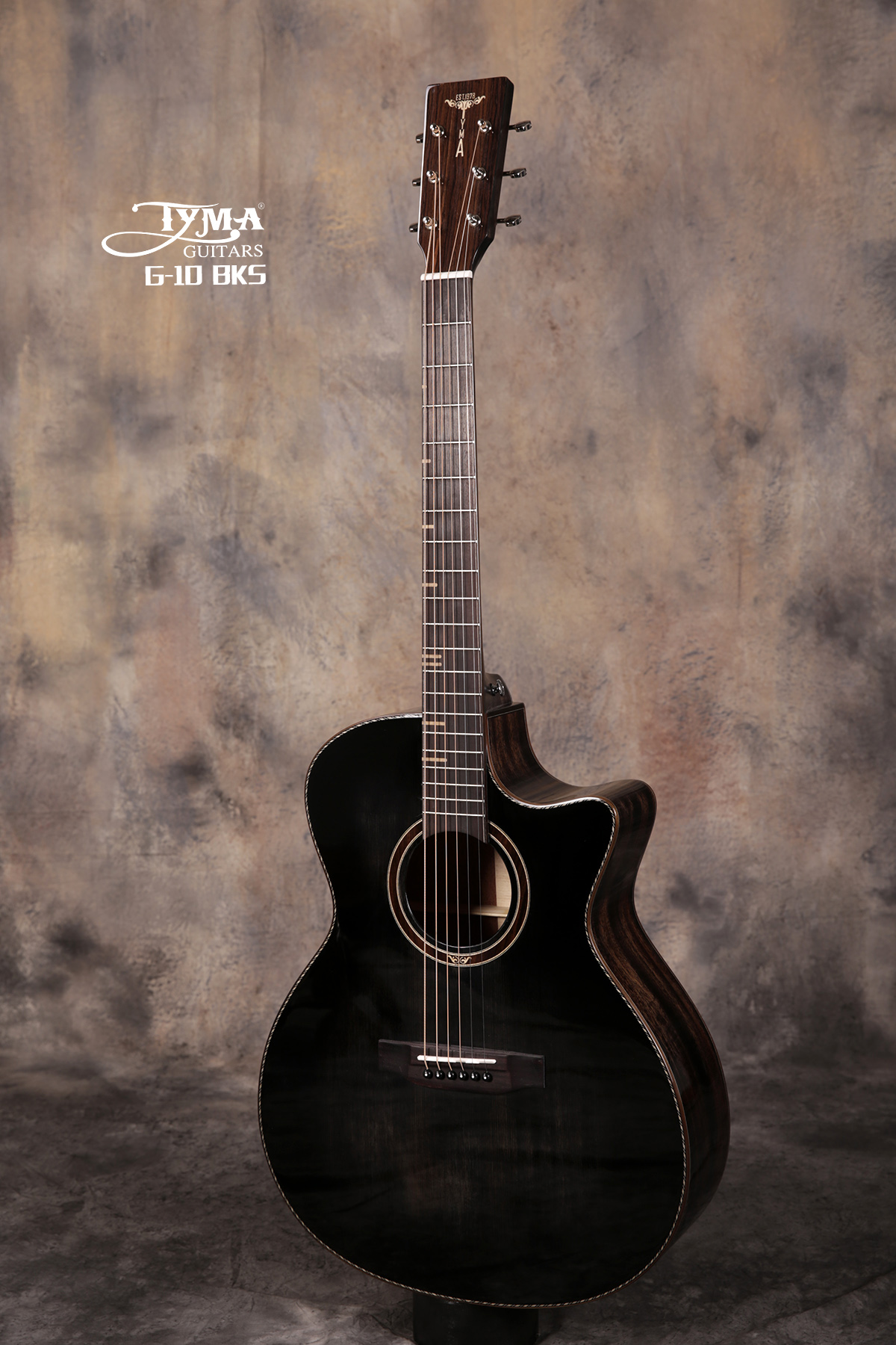 TYMA Tamar guitar G-10 BKS folk guitar beginner guitar