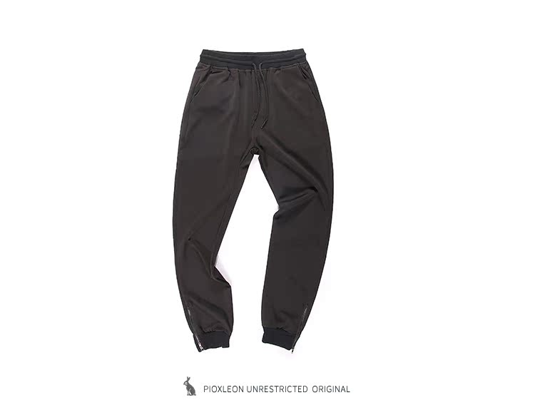 [Ưu đãi đặc biệt] Rabbit Xiansen mùa thu Slim Thời trang nam Quần dài thông thường Quần Nhật Bản Joker đơn giản quần dài nam