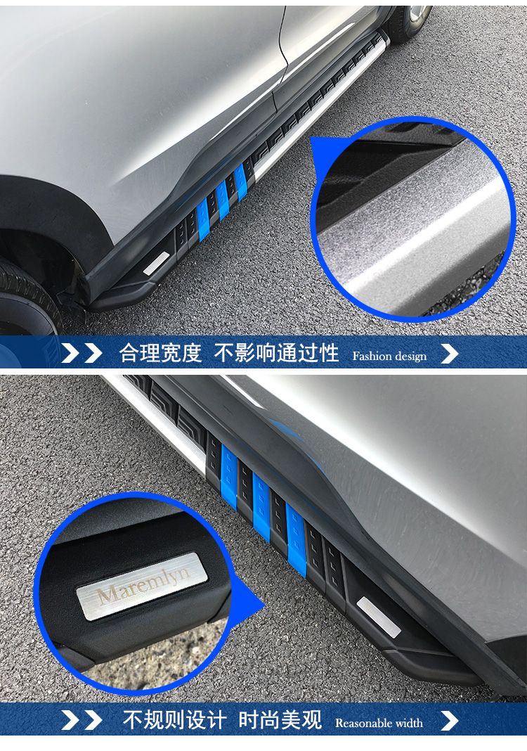 Chuanqi GS8 đạp chân GS7 bên bàn đạp GS3 Bàn đạp GS4 nguyên bản đặc biệt sửa đổi bàn đạp xe chổi rửa xe oto 360 độ