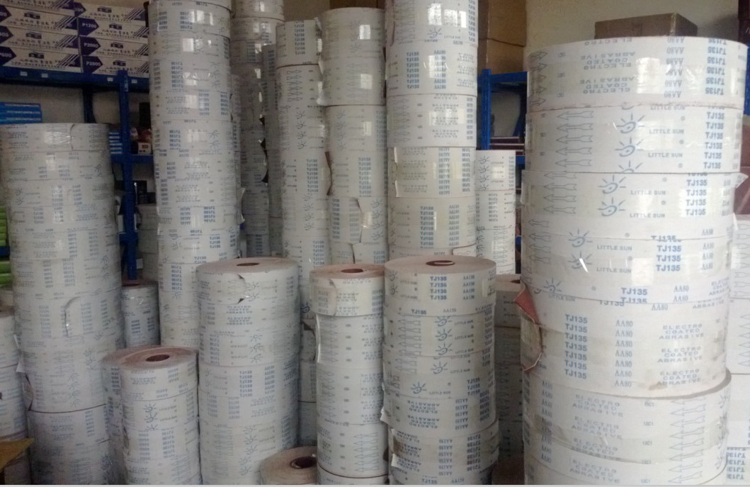 Small Sun TJ135 Soft Cloth Roll Sand Cloth Roll Soft Bubki Ca N't Hand Ripping Aniseed Sand Four Corners Sand Making