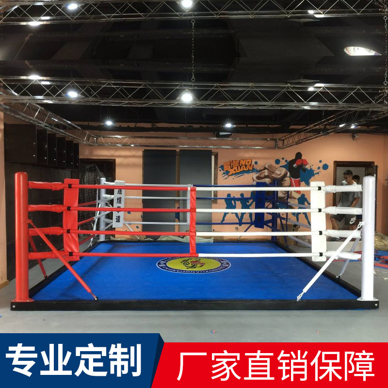 Floor-to-ceiling boxing ring Martial arts sanda training ring Mixed martial arts fence Standard free boxing ring