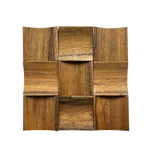 3D Трехмерные изогнутые бревна настоящие троянские чайные вилла вилла клуб -хаус