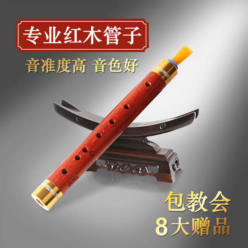 Xinyi プロフェッショナル マホガニー パイプ 楽器 シングル パイプ 初心者 大人 演奏 涙管 シャオ パイプ 音楽
