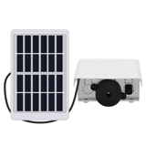 Артефакная артефакта с птицей Солнечная энергия, толкающая птица, боящаяся птицы, сельскохозяйственные угодья для рыбного пруда -воробья с антикордом с высоким уровнем звука