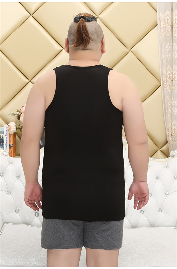 Áo vest nam size lớn có dây đeo vừa vặn, áo nỉ mỏng không tay Thêm phân bón để tăng độ căng của đồ lót - Áo vest áo lót cho con bú