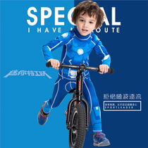 Childrens cycling suit professional custom long sleeve trousers female new spring summer bike balance car race
