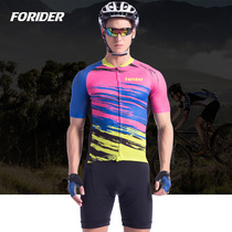 Summer cycling bicycle short sleeve shorts suit mountain car road bike cycle trousers equipped with custom clothes bike