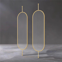 Nordic entrance screen partition tempered Changhong glass folding mobile small apartment living room bedroom modern decoration