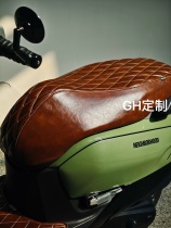 Application des nouveaux continents Honda ns125la sièges coussins dadaptation GH Personnaliser le coussin de siège spécial sur mesure