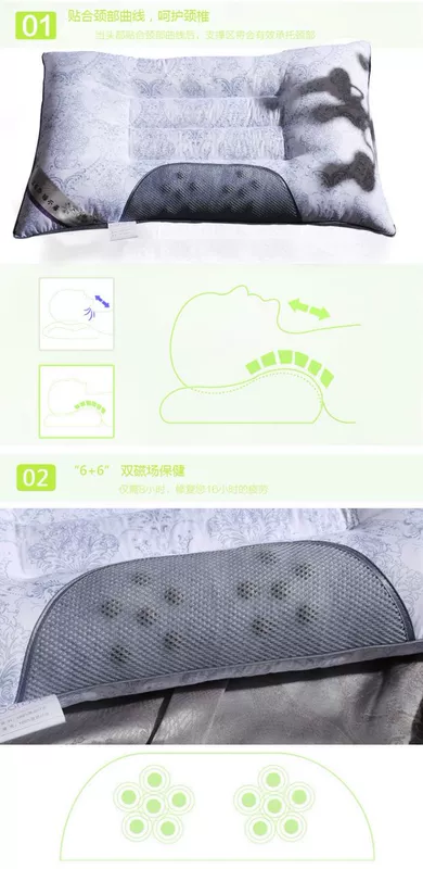 Cassia gối gối lõi kiều mạch người lớn chăm sóc tại nhà cổ tử cung gối đơn gối kim đan