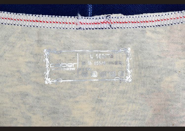 Caber chính hãng Đồ lót nữ Kabali tóm tắt cotton in ấn sáng tạo phụ nữ quần short giữa thời trang thủy triều quần lót cạp cao