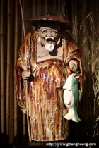 Old style fisherman Yugong kiln Zeng Li’s hand-made old style out-of-print works there is a surplus of Italian ink collection Zeng Peng’s collection