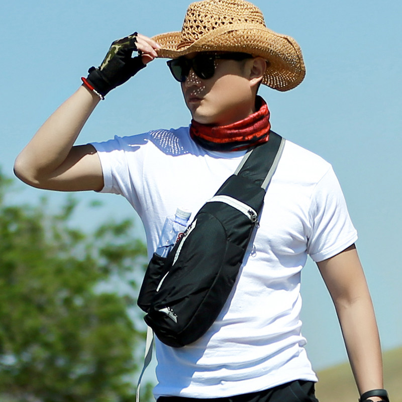 Outdoor new male and female universal breasted bag delivery bag Single shoulder bag Leisure climbing tours Inclined Satchel Bag Riding Bag