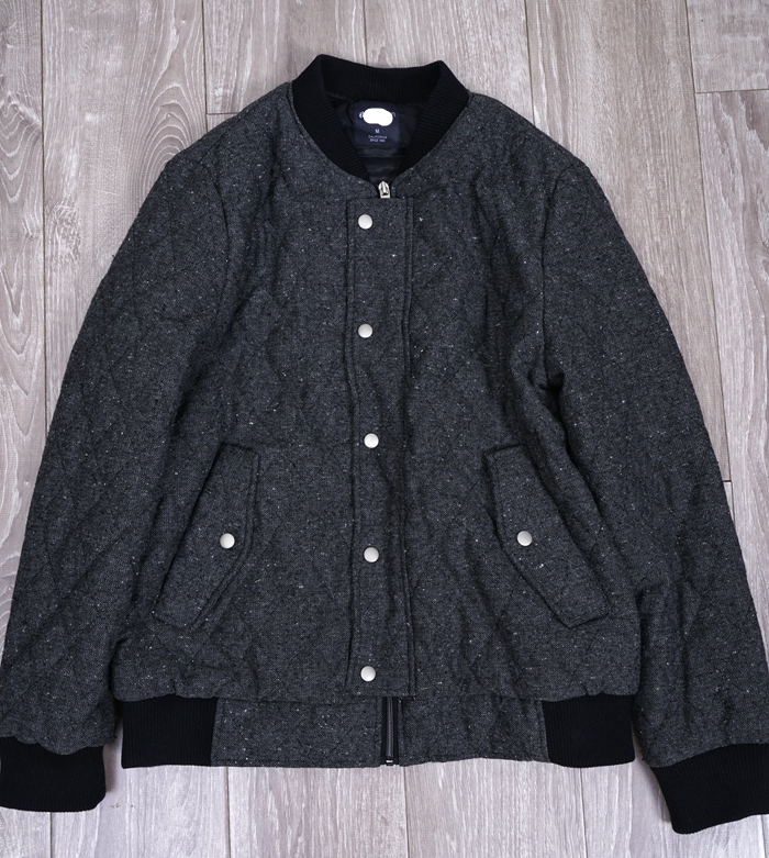 Han Uni Autumn Winter Men's Clip Cotton Warm Baseball Jacket for Body Tide Cotton Clothing Youth Cotton Clothing A man's jacket