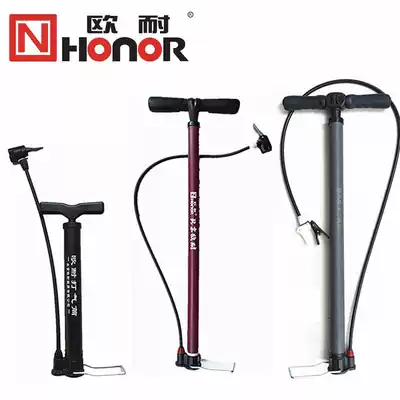 Ouanai high-pressure air cylinder bicycle pump electric car electric car basketball multi-purpose air nozzle household small