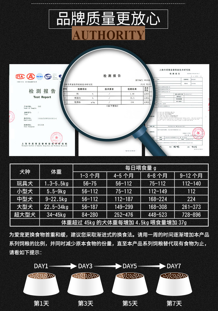 Thức ăn cho chó đặc biệt hơn gấu chó Thực phẩm đặc biệt làm đẹp lông xé hạt canxi tự nhiên hơn gấu chó thức ăn 10 kg - Chó Staples thuc an cho cho