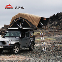 Qiuye Land Patrol Folding Roof Tent Outdoor Off-Road Vehicle Camping Raptor Tank Great Wall Pickup Truck Tent